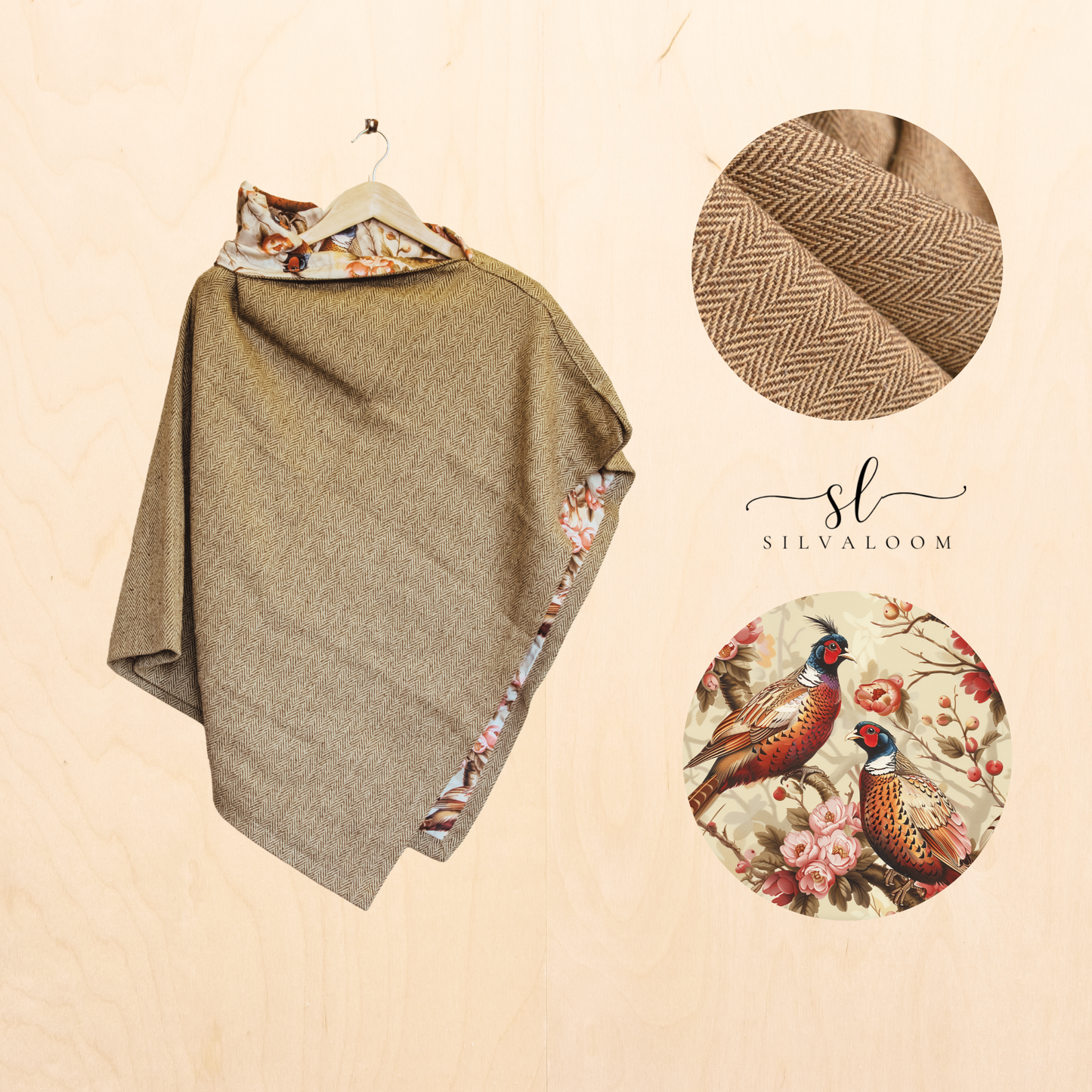 Silvaloom Noble Pheasant Poncho