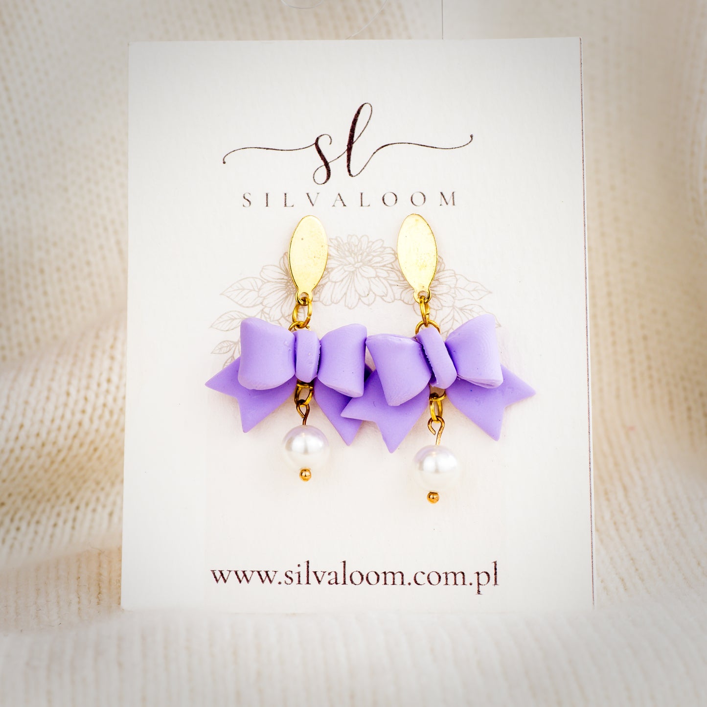 Pearl earrings