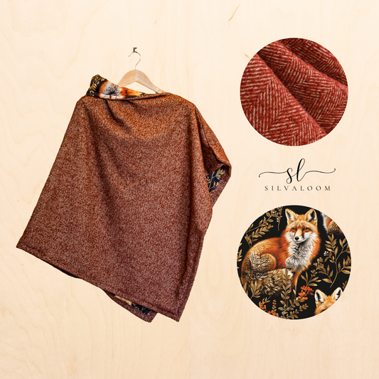 Silvaloom Red Fox Poncho