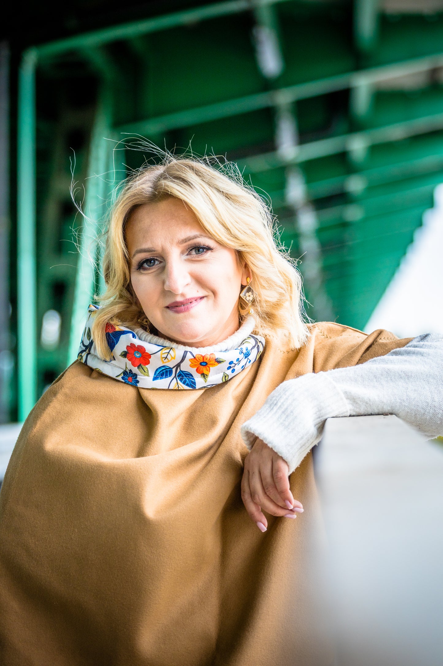 Ponczo Silvaloom Ptasia Fantazja